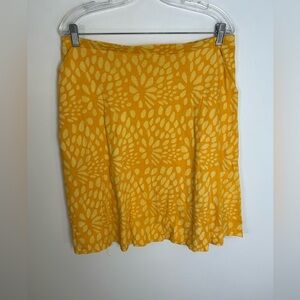 Global Mamas Mid length Skirt 100% Organic Cotton size XL Retro Handmade